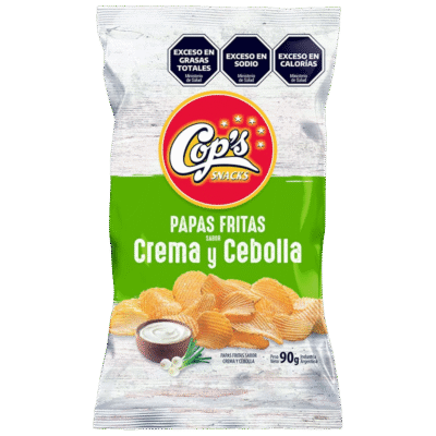 Snacks Cop´s - Papas Fritas - Crema y Cebolla