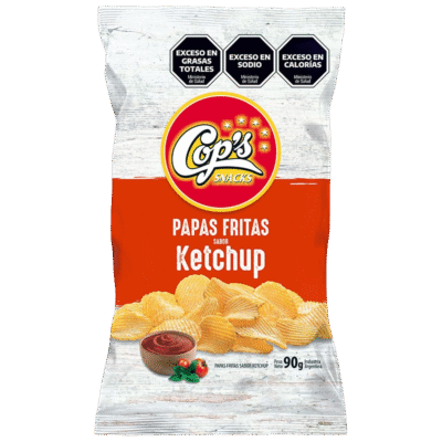 Snacks Cop´s - Papas Fritas - Ketchup